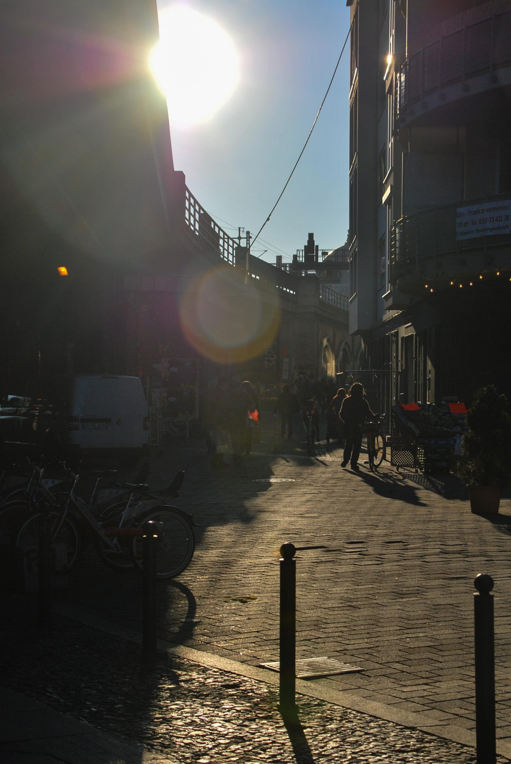 Vie, sole e lens flares