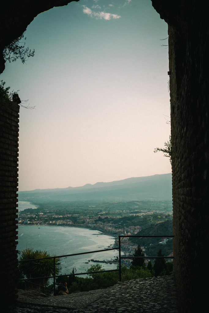 Sea View from Taormina's anfitheater